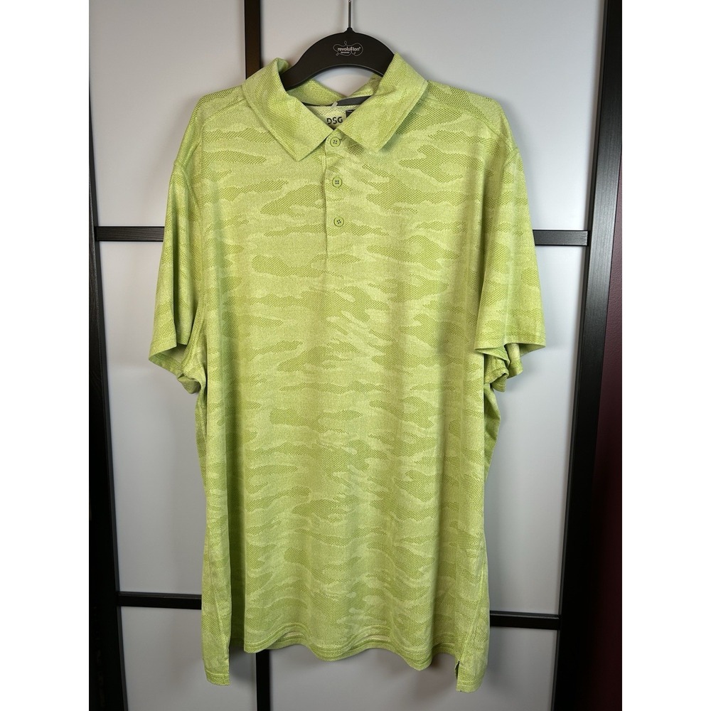 DSG‎ Men's Short Sleeve Polo Shirt Green NWT Size XL